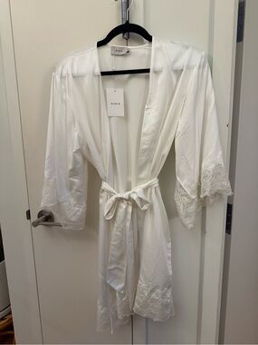 GINIA Juniper Robe 100% silk